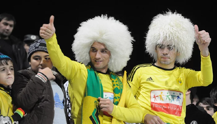 Болельщики "Анжи" &copy;&nbsp;Елена Синеок. ЮГА.ру