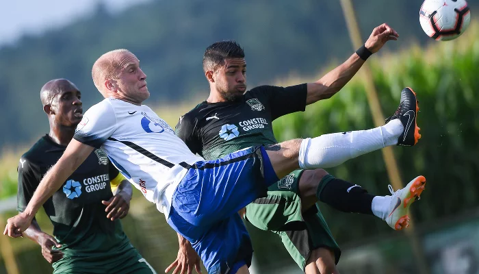 Игра «Краснодар» — «Оренбург» на сборах в Бад-Блумау 17 июня 2018 года &copy;&nbsp;Фото пресс-службы ФК &laquo;Краснодар&raquo;