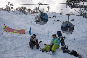 Открытие горнолыжного сезона в Красной Поляне © Нина Зотина, ЮГА.ру