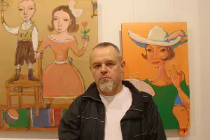 Художник Стас Серов, 2017 год &copy;&nbsp;Фото из личных соцсетей Стаса Серова