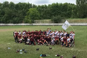 Матч по американскому футболу «Тавры» — «Адмиралы»  &copy;&nbsp;Фото из группы &laquo;ВКонтакте&raquo; &laquo;"АДМИРАЛЫ" ГМУ имени ад. Ф.Ф. Ушакова&raquo;, vk.com/nvrsk_admirals