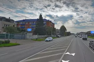 Ул. Российская &copy;&nbsp;Скриншот yandex.ru/maps, панорама 2025 года