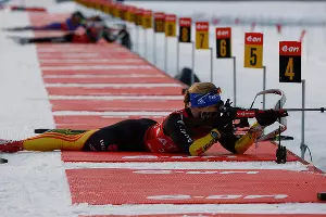 Встреча Александра Жукова с российскими биатлонистами &copy;&nbsp;Влад Александров, ЮГА.ру