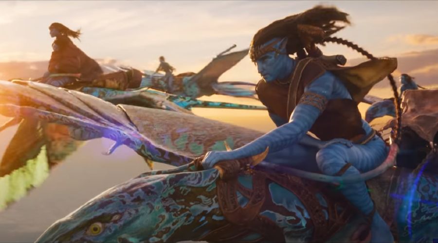 Кадр из фильма «Аватар: Путь воды», реж. Джеймс Кэмерон, 2022 год © Скриншот видео с YouTube-канала «В Рейтинге» © https://www.youtube.com/watch?v=6DR1SqPYWCo