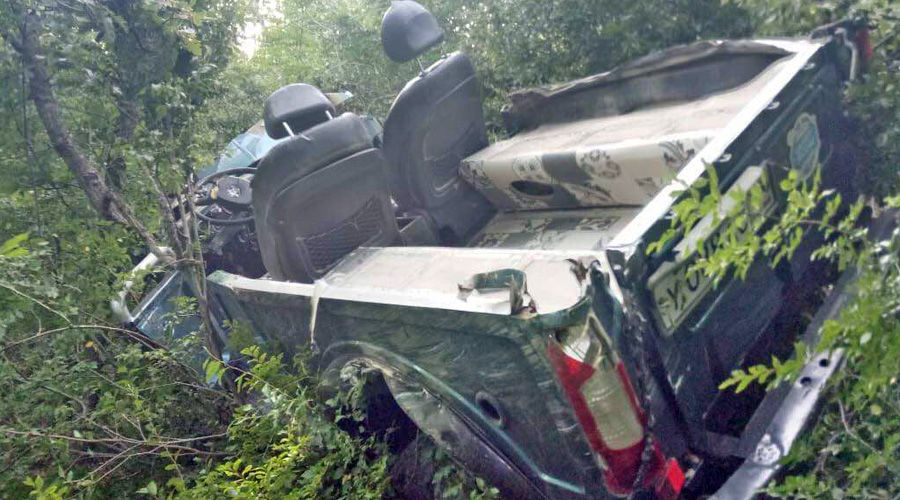 Место ДТП © Фото из аккаунта «ЧП Краснодар» в Instagram, instagram.com/chp_krd