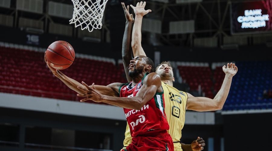 Матч Еврокубка «Локомотив-Кубань» — «Антверп Джайантс» © Фото пресс-службы ПБК «Локомотив-Кубань»