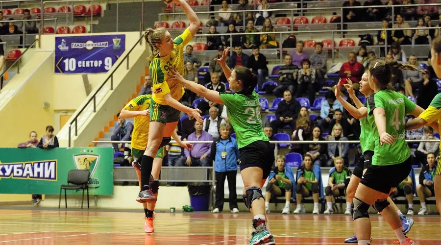 Матч чемпионата России ГК «Кубань» — «АГУ-Адыиф» &copy;&nbsp;Фото пресс-службы ГК &laquo;Кубань&raquo;