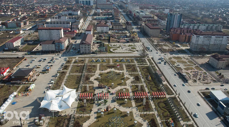 Грозный &copy;&nbsp;Фото Елены Синеок, Юга.ру
