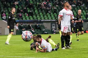 Матч «Краснодар» — «Севилья», Краснодар, 25 ноября 2020 года &copy;&nbsp;Фото Елены Синеок, Юга.ру