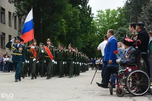 День Победы в КубГАУ &copy;&nbsp;Фото Елены Синеок, Юга.ру