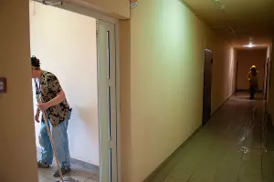 Дезинфекция жилых домов в Краснодаре &copy;&nbsp;Фото Дмитрия Леснова, Юга.ру