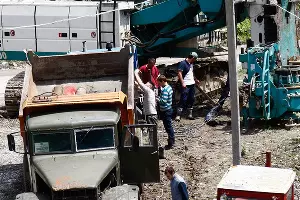 Аварийно-восстановительные работы после селевых оползней в Чечне &copy;&nbsp;Влад Александров. ЮГА.ру