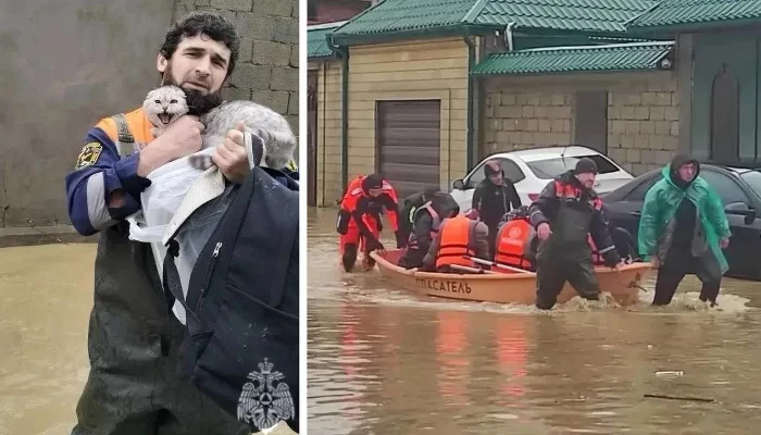 В Дагестане сильнейшее за 100 лет наводнение