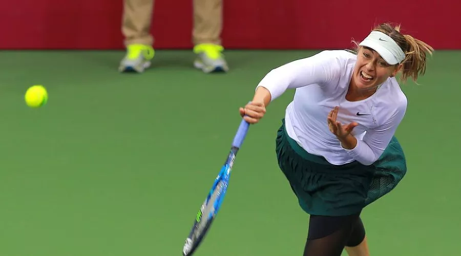 Мария Шарапова &copy;&nbsp;Фото с сайта wtatennis.com