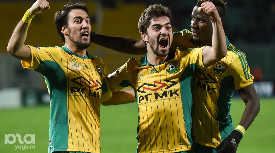 "Краснодар" обыграл "Кубань" в южном дерби со счетом 3:2 &copy;&nbsp;Елена Синеок, ЮГА.ру