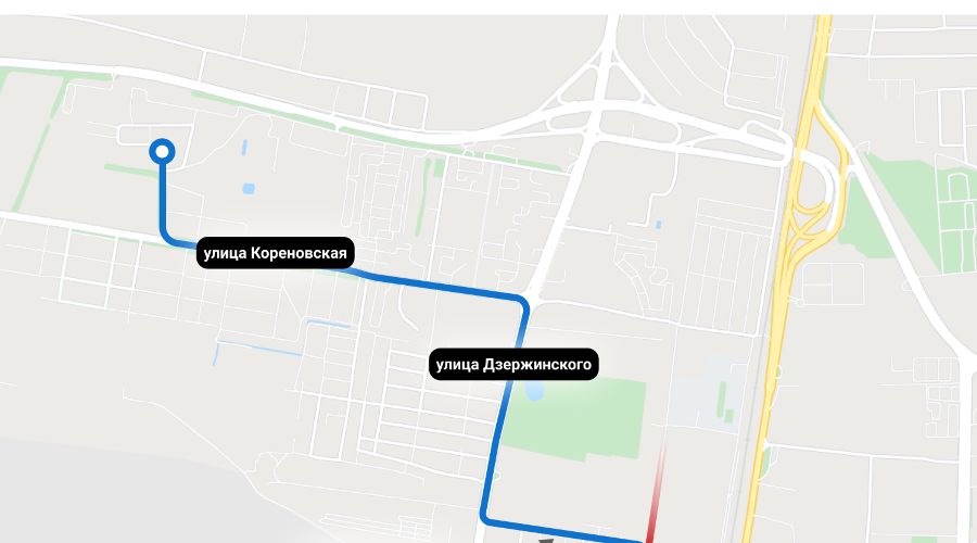 Автобус 7а майкоп. Краснодар рейс 50102 автобус. Новая трасса в аэропорт Краснодар. Поселок Демьяна бедного Краснодар на карте.