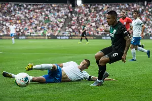 Матч «Краснодар» — «Сочи», Краснодар, 27 июля 2019 года &copy;&nbsp;Фото Елены Синеок, Юга.ру