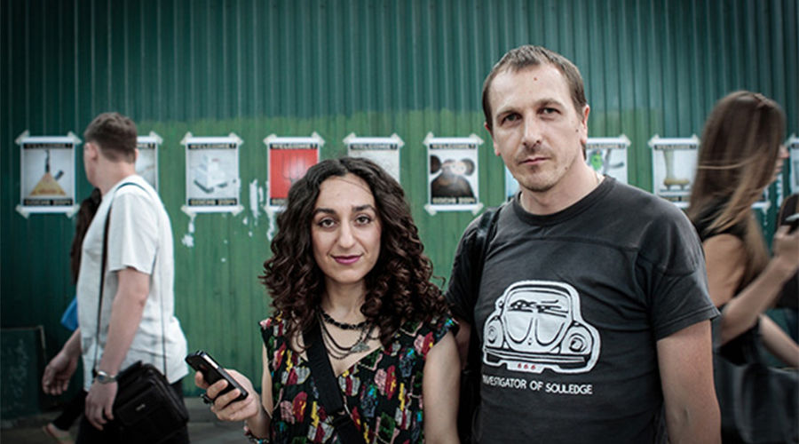 Лусинэ Джанян и Алексей Кнедляковский © Фото с сайта lusine-djanyan.livejournal.com