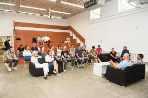 Евгений Первышов в ЦСИ «Типография» © Фото Елены Синеок, Юга.ру