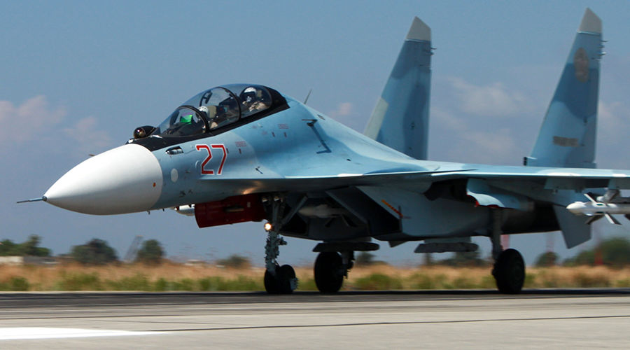 Истребитель Су-30СМ © Фото с сайта wikimedia.org