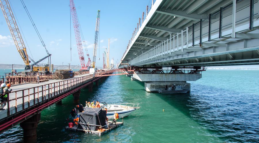  © Фото пресс-службы инфоцентра «Крымский мост»