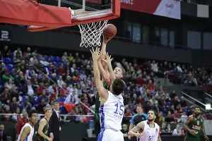 Матч Еврокубка «Локомотив-Кубань» — «Скайлайнерс» &copy;&nbsp;Фото пресс-службы ПБК &laquo;Локомотив-Кубань&raquo;