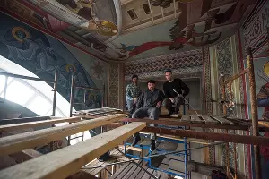 В Рождественском храме &copy;&nbsp;Фото Елены Синеок, Юга.ру