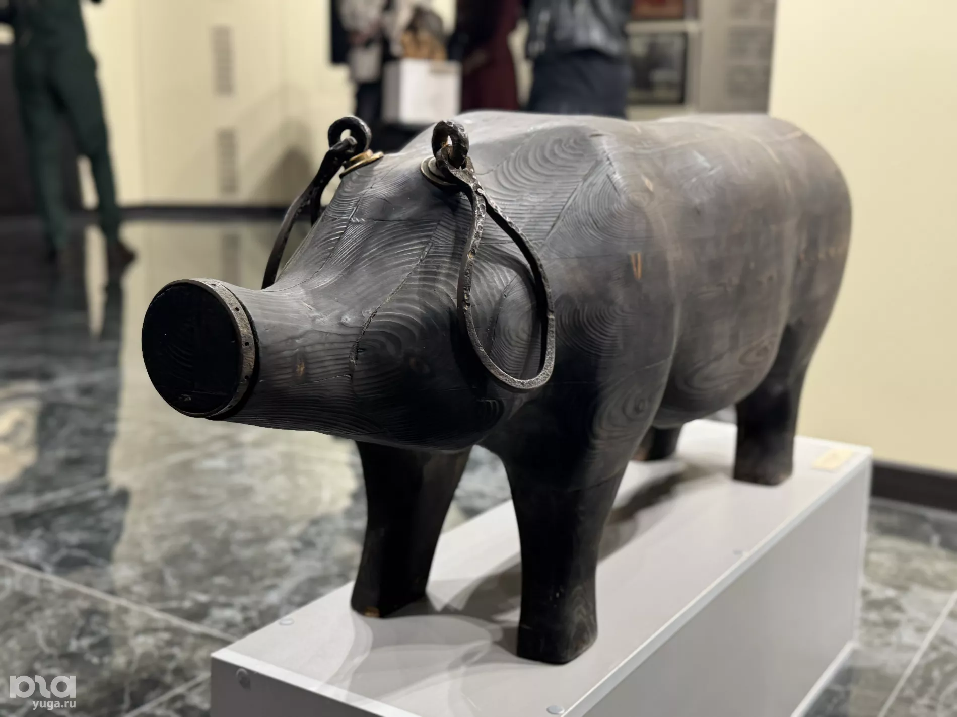 Скамья &laquo;Свинья&raquo; Натальи и Павла Мартыненко &copy;&nbsp;Фото Марии Журавлевой, Юга.ру