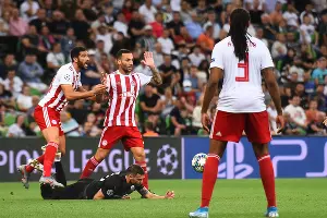 Матч «Краснодар» — «Олимпиакос», Краснодар, 27 августа 2019 года &copy;&nbsp;Фото Елены Синеок, Юга.ру