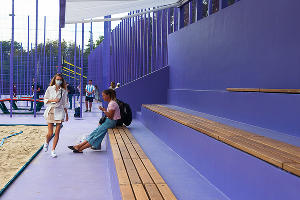 Спортивное пространство в парке «Краснодар»  © Фото Елены Синеок, Юга.ру