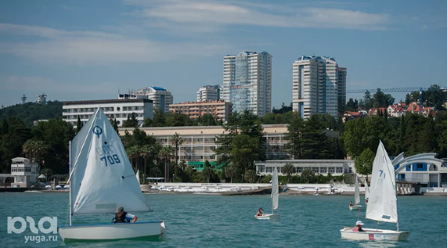 Кубок по парусному спорту памяти Владимира Высоцкого в Сочи &copy;&nbsp;Фото Нины Зотиной, Юга.ру