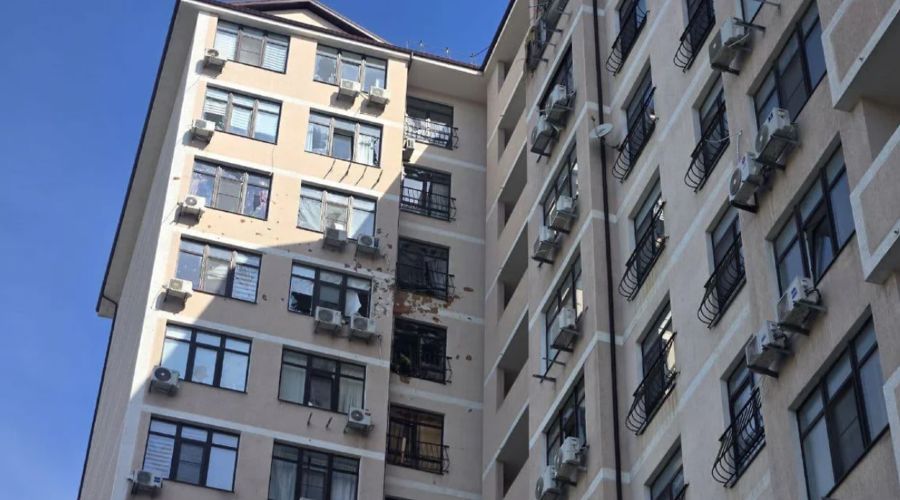 ЖК «Кристалл» в Новороссийске © Скриншот фото из телеграм-канала главы Новороссийска Андрея Кравченко