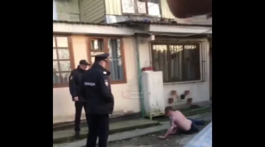  &copy;&nbsp;Скриншот видео из группы &laquo;ЧП Сочи&raquo;, vk.com/chpsochi