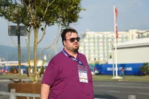 Фанаты на чемпионате мира по футболу в Сочи. Василий Уткин &copy;&nbsp;Фото Елены Синеок, Юга.ру