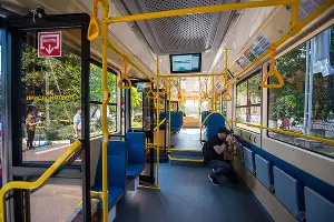 Презентация нового трамвая в Краснодаре &copy;&nbsp;Фото Елены Синеок, Юга.ру