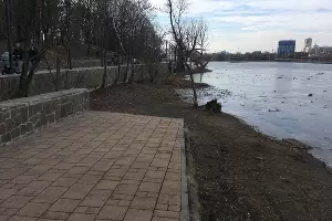 Парк у стадиона &laquo;Кубань&raquo;, январь 2023 &copy;&nbsp;Фото Александра Гончаренко, Юга.ру