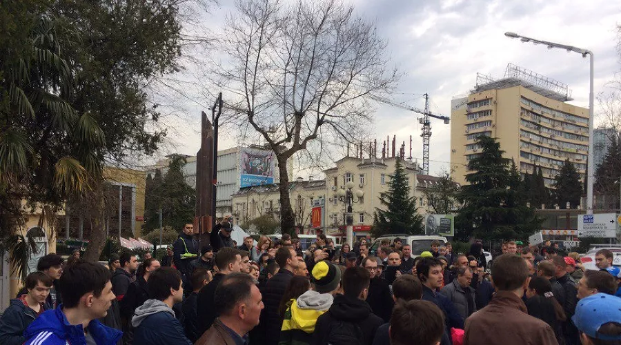  &copy;&nbsp;Фото из группы &laquo;Жесть Сочи&raquo; &laquo;ВКонтакте&raquo;, vk.com/zhest.sochi