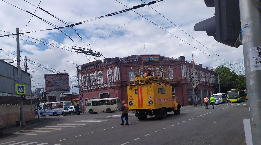  © Фото из телеграм-канала «Общественный транспорт Краснодара», tmtr.me/krasnodar_transport