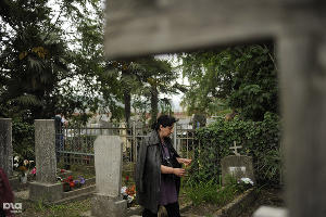 Староверы отметили Радоницу на кладбище центре Олимпийского парка в Сочи  &copy;&nbsp;Михаил Мордасов, ЮГА.ру