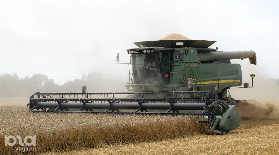 Уборка урожая пшеницы на Кубани © Николай Хижняк, ЮГА.ру