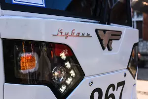 Презентация нового трамвая в Краснодаре &copy;&nbsp;Фото Елены Синеок, Юга.ру