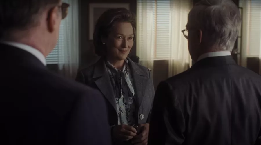 Кадр из фильма «Секретное досье», реж. Стивен Спилберг, 2018 год &copy;&nbsp;Скриншот видео с YouTube-канала iVideos, www.youtube.com/channel/UCs9tHGGpNjOMiCnbqTGA1PQ