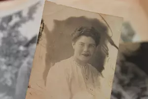 Другова Любовь Моисеевна, фронтовая съемка 1943 года &copy;&nbsp;Фото из семейного архива Марины