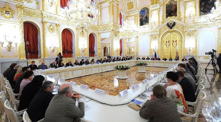 Заседание Совета по правам человека © Фото пресс-службы Кремля, kremlin.ru