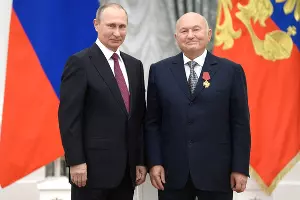 Владимир Путин и Юрий Лужков &copy;&nbsp;Фото с сайта президента России kremlin.ru