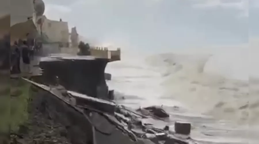  &copy;&nbsp;Скриншот видео из телеграма &laquo;ЧП Сочи&raquo;, t.me/chp_sochi
