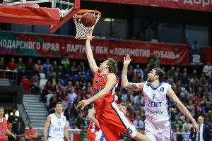 «Локомотив-Кубань» - «Зенит» © Фото пресс-службы ПБК «Локомотив-Кубань»