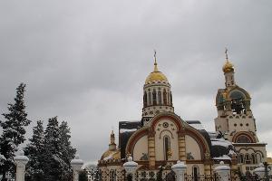 Снежный февраль в Сочи © Юлия Баранова. ЮГА.ру
