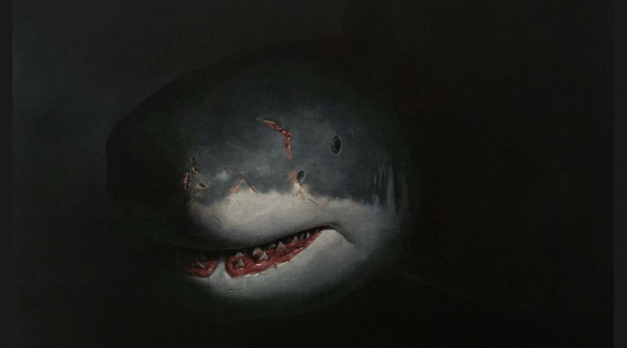 Работа Василия Карпенко © Скриншот фото из письма от пресс-службы Краснодарского краевого выставочного зала