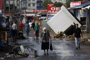 Ликвидация последствий наводнения в Крымске &copy;&nbsp;Фото Влада Александрова, Юга.ру